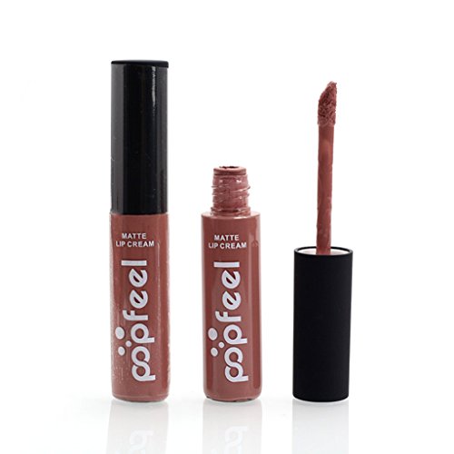 MagiDeal 12 Farbe Matt Make-up Lipgloss Langanhaltend Flüssigkeit Lippenstifte Makeup Lipsticks Set - 8