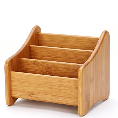 EgoEra Holz Bambus Fernbedienungshalter Halterung / Stifthalter Schreibtisch / Schmuckhalter / Desktop-aufbewahrungsbox / Finishing Box (A) EgoEra Holz Bambus Fernbedienungshalter Halterung / Stifthalter Schreibtisch / Schmuckhalter / Desktop-aufbewahrungsbox / Finishing Box (A)