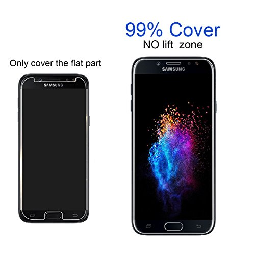 Protector de Pantalla Samsung Galaxy J5 2017 Bigmeda Cristal Templado Vidrio Templado J5 Cristal Screen Protector 3D Full Coverag Premium Film Para Samsung Galaxy J5 2017 Tempered Glass