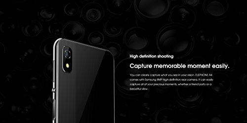 ELEPHONE A4 - 5,85 Zoll HD + (19: 9 Notch-Bildschirm) Android 8.1 4G Smartphone, MT6739 Quad-Core 1,5 GHz 3 GB + 16 GB, 5MP + 13MP Dual-Kamera, 3000mAh Akku - Gold