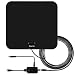 Produktbild morpilot HDTV-Antenne, Indoor Verstärkte TV-Antenne 60 Mile Range Abnehmbare Verstärker Signal Booster, USB Power Supply und 12 FT Coax Kabel - Upgrade Version