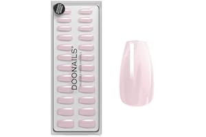 ‎DOONAILS DOONAILS Soft Gel Press On Nails 30er Set Jet Set Coffin Form Mirror Rosa Nägel zum Aufkleben Full Cover in Salonqualität Fake nails soft gel Medium Natürliches & angenehmes Tragegefühl