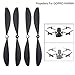 Produktbild Markthym 4pcs Drone Propellers Blades Wings Accessories Parts for GoPro Karma Black New 4 stücke Drone Propeller Klingen Flügel Zubehör Teile Für GoPro Karma Schwarz Neu