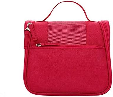 CAICOLOR Fashion Cosmetic Bag Small Portable Storage Large-capacity Travel Wash bag (Color : Red)