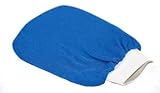 Authentic Blue Moroccan Hammam Exfoliating Glove, Mitt, 'Kesse' 'Gant de Gommage', Spa Quality