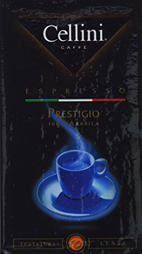 Cellini Prestigio 100% Arabica gemahlen, 250 g, 5er Pack (5 x 250 g)