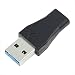 Produktbild Hrph Laptop USB 3.0-Stecker auf USB 3.1 Typ C Female Data Converter Desktop-USB3.1 Typ-C-auf-USB-C Buchse OTG Adapter
