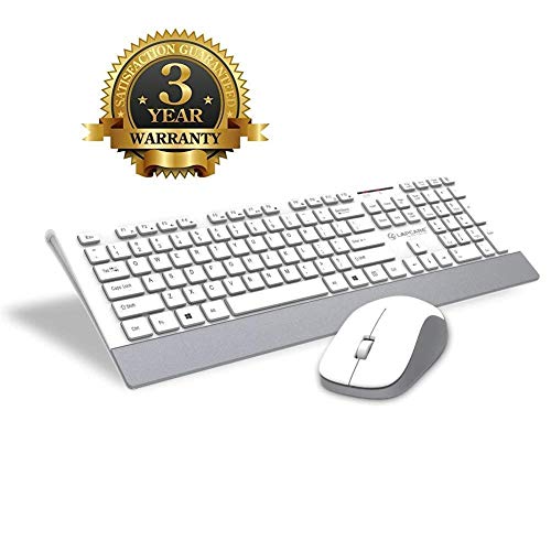 E - Royal Shop® Latest 100% Original Lapcare Slim Stylisboard Wireless Multimedia Keyboard for PC Combo Offer