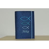 Gotteslobhülle mit individueller Bestickung