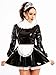 Produktbild PVC "Melody Maid"-Kleid Schwarz & Weiss Größe 101cm