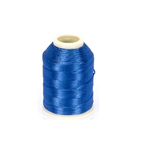 Altinbasak 20g Häkelgarn Garne 300m 6 FACH 0,75mm Nr: 50 POLYESTER HÄKEL GARN FÄDELN Nähgarne 300M AZURBLAU IP373