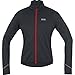 Produktbild GORE Wear Winddichte Herren Fahrrad-Jacke, C5 GORE WINDSTOPPER Thermo Jacket, XXL, Schwarz/Rot, 100364