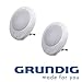 Produktbild 2er LED GRUNDIG Nachtlicht Nachtlampe Orientierungslicht Treppenlicht Steckdosenlicht Steckdosenlampe Set