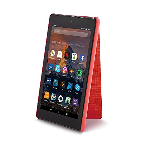 Amazon Fire HD 8-Hülle (8-Zoll-Tablet, 7. Generation – 2017), Rot - 2
