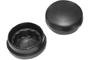 Puco 2Pcs Windschutzscheibe Wischerarm Mutter Kappe Schraube Kunststoff Abdeckung Für Golf MK4 MK5 MK6 MK7 B5 B6 B7 Windschutzscheibe Wischerarm Mutter Abdeckung Kappe Auto Zubehör