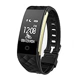 Herzfrequenz Fitness Armband Uhr, Zimingu S2 Wasserdicht IP67 Fitness Tracker, Aktivitätstracker Bluetooth Smart-Armband Schrittzähler für Telefon
