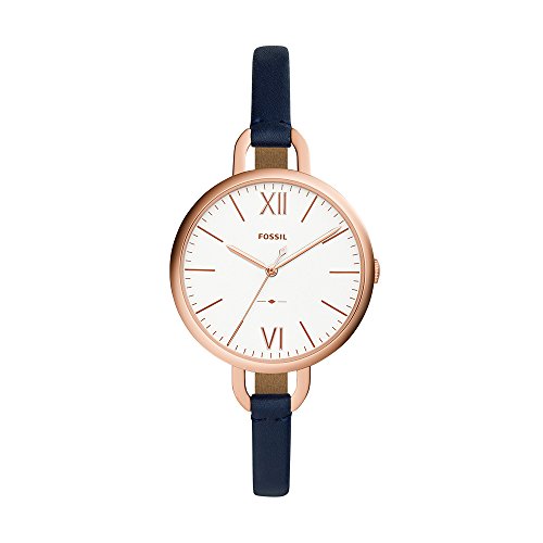 Fossil Damen Analog Quarz Uhr mit Leder Armband ES4355 Fossil Damen Analog Quarz Uhr mit Leder Armband ES4355