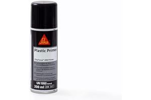 SIKA – bilhäftmedlare – SikaForce-300 Primer – transparent – 200 ml | För 2K plastlim på bilen – för förbehandling av självhäftande ytor – transparent primer som spray – snabbtorkande