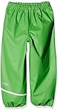 matschhose mädchen 122 Wasserdicht CareTec Kinder Regenhose (verschiedene Farben) , Grün (Green 974), 122