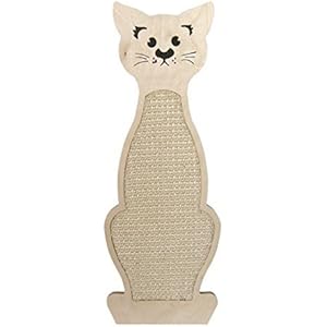 Kratzbrett Kratzbaum Katzenbaum 58 x 22 cm natur