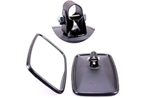 TRUCK DUCK® 2x Universal Rückspiegel 285x155mm Außenspiegel Seitenspiegel Set für Traktor Bagger LKW Wohnmobil