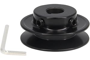 Befenybay AK25-5/8-Bohrung, einrillige Stegscheibe, 2,5" Außendurchmesser, 5/8"-Bohrung, Keilriemenscheibe, Gusseisen