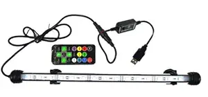 Sobo T4-480AN Colour Changing Submersible Aquarium Led Lamp and Remote- Central Fish Aquarium