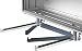 Produktbild Rittal CP 6514.200 – Rack-Zubehör (weiß, Stahl, 2 Stück (S), 1,09 kg)