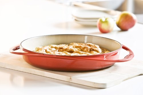 Le Creuset Gusseisen Tatin-Backform 28 cm, kirschrot - 5