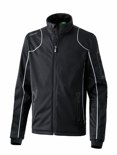 ERIMA Herren Softshell Lite Jacke Active Wear, schwarz/wei, S