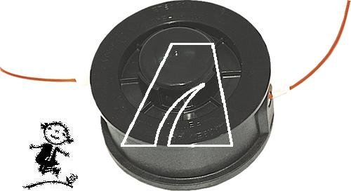 Fadenkopf m. Kapazität 15 m bei 2,4 mm Ø, passend für MTD 790, 790 M, 790 AST, 890
