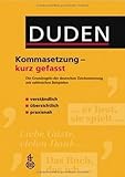 Cover zum Buch Duden: Kommasetzung: Kurz gefasst: Di...