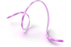 Philips Hue Indoor 5-Meter Smart LED Solo Lightstrip Base Kit (Pack of 1), LED Lights Controlled with Hue App, Smart Lighting Works with Alexa, Google Assistant and Apple HomeKit, Plug Type G