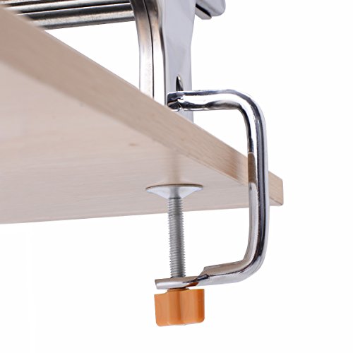 Nudelmaschine Edelstahl Pasta Pastamaker Pastamaschine Spaghetti Nudeln Küche Maschine - 6