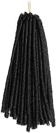 Synthetic Hair Extension Crochet Braids Havana Mambo Twist Dreadlocks Faux Locs Hair Braiding 14inch (Colour 2, 6packs)
