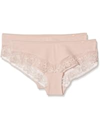 Skiny Smart Cotton Panty DP, Culotte para Mujer, marfil (Nude 0218), 40