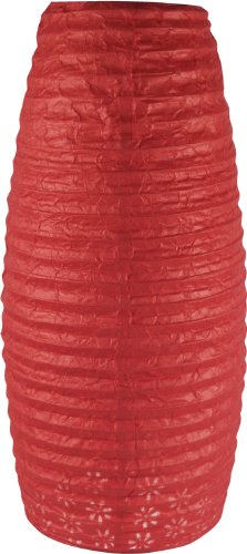 Corona small Reispapierlampenschirm / Papierlampenschirme oval - 6