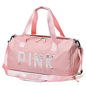 Brim Sport Bags Women Luxury Handbags Travel Duffle Gym Bags with Separate Shoe Compartment