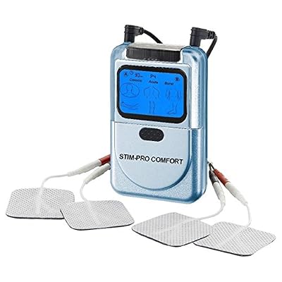 Axion - Electrostimulateur TENS anti-douleur STIM PRO-COMFORT - 2 canaux - 9 modes TENS disponible - 4 électrodes