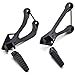Rider Rear Passenger Footrests Foot Pegs Motor Foot Rests 2PCS Fit For Kawasaki ZX-6R 2005 2006 2007 2008
