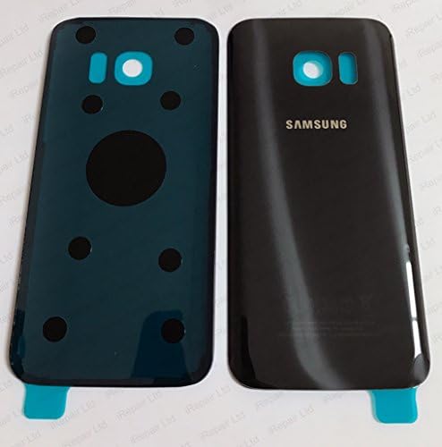 100% Original Samsung Galaxy S7 SM-G930F Black Back Rear Glass Battery Cover with Adhesive Genuine