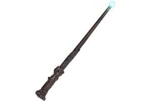 Funidelia Bacchetta Ufficiale di Harry Potter con luce per adulto - Tenuta per adulti per feste e Carnevale