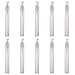 10 PCS 10ml Clear Matte Refillable Mini Perfume Empty Travel Spray Bottle Atomizer Pump Sprayer Bottle Set