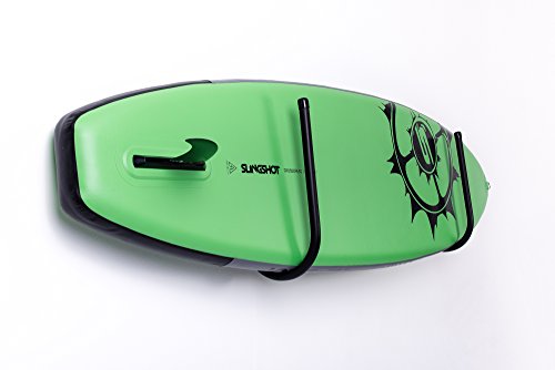 4boarder SUPy Deckenhalter & Wandhalterung für SUP, Surfboard, Longboard, Shortboard, Wellenreiter, Malibu, Fisch, Gun, Windsurfer (+Mast u. Segel) - 5