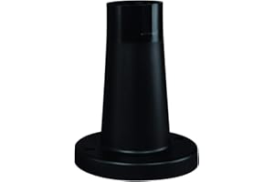 Velamp SPH140 Base Courte, Hauteur: 12 cm pour Globes APOLUX, en ABS Anti UV, Noir