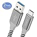Produktbild Typ C Ladekabel, Vive Comb USB Typ C Kabel [2 Stk: 2M] auf USB 3.0 Nylon für USB Typ C Geräte Inklusive Galaxy S8, S8+, Macbook, Sony XZ, LG V20 G5 G6, HTC 10, Xiaomi 5 und weitere