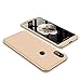 Produktbild Shinyzone Hülle für Xiaomi Mi 6X/Xiaomi Mi A2,360 Grad voller Schutz 3 in 1 Design,Ultra dünn Harte PC Stoßfest Kratzfest Leicht Handyhülle für Xiaomi Mi 6X/Xiaomi Mi A2,Gold