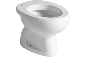 JO-BAGNO.IT Inodoro para niños de 31 cm de altura, de cerámica blanca, fabricado en Italia