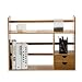 Produktbild JCNFA Desktop-Bücherregal Lagerregal Desktop-Organizer Studenten-Multifunktion Bambusregal Schublade (Farbe : A2)