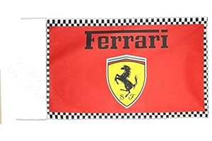 Cyn Flags Ferrari all CHECKEROSSO Bandiera 2.5x5 ft 150 x 90 cm